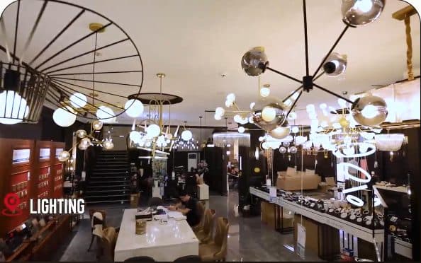 Lighting-focused image illustrating a sourcing kickoff conversation.