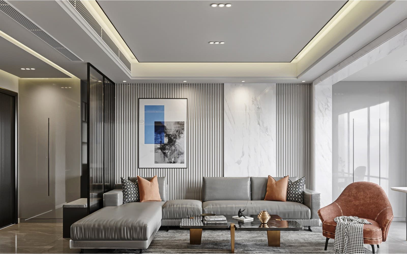 Office lighting reference for commercial and workplace project review.