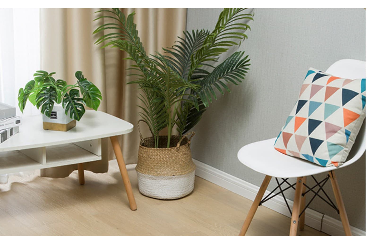Light engineered wood flooring scene used as a representative structure review reference.