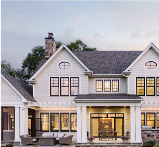 Facade and window category visual for building material sourcing
