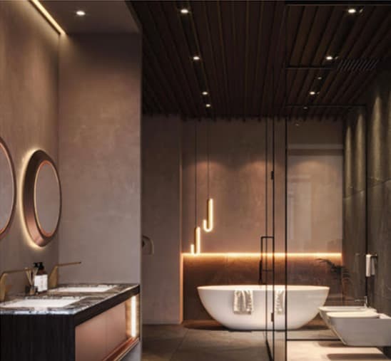 Bath and sanitaryware category visual for project sourcing