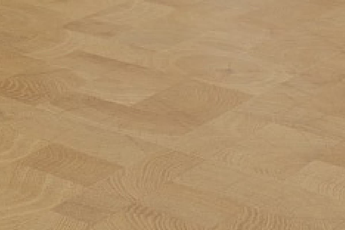 Warm wood-look tile surface with linear grain.