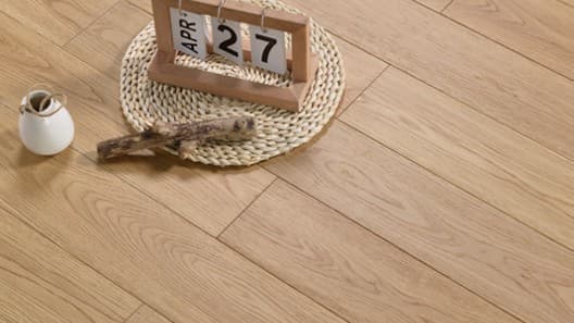 Natural timber grain and warm-toned planks in George's SF flooring catalogue reference.