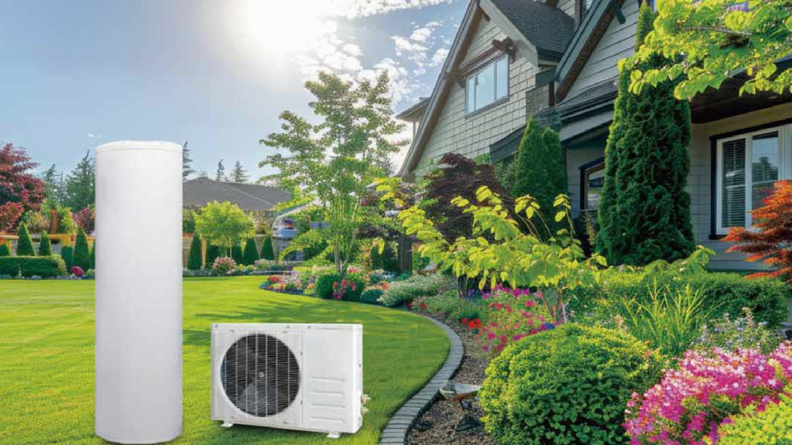 Cooling ventilation and hot-water sourcing directions for hotel apartment and villa projects